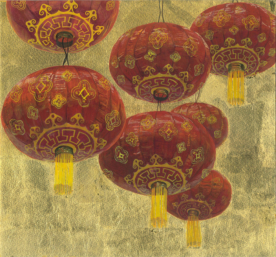 Highlighted Artwork | Golden Tearoom