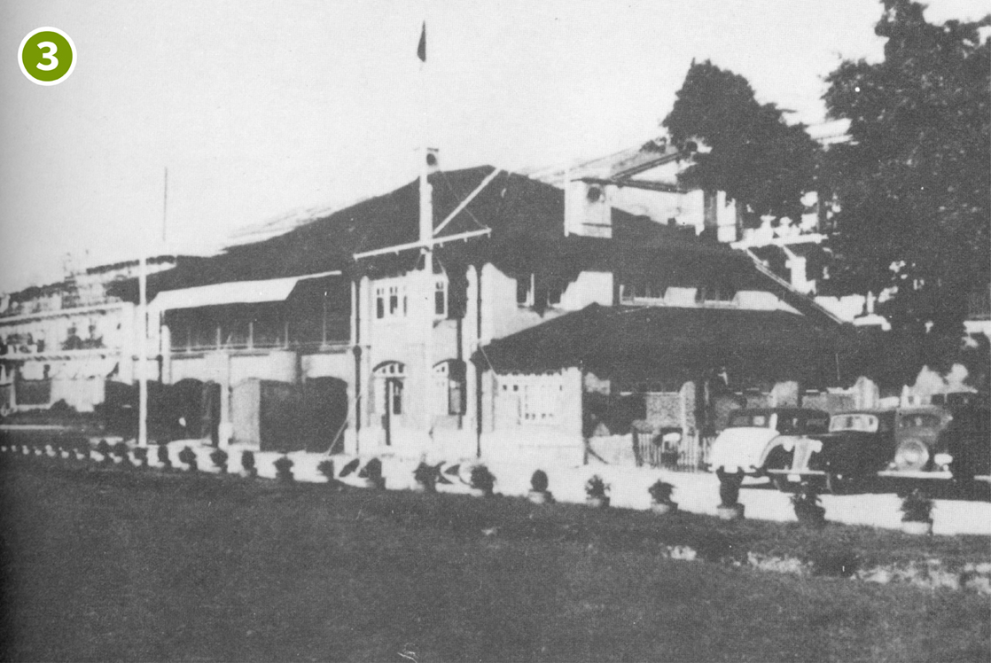 建築群在1920年代時的外貌 